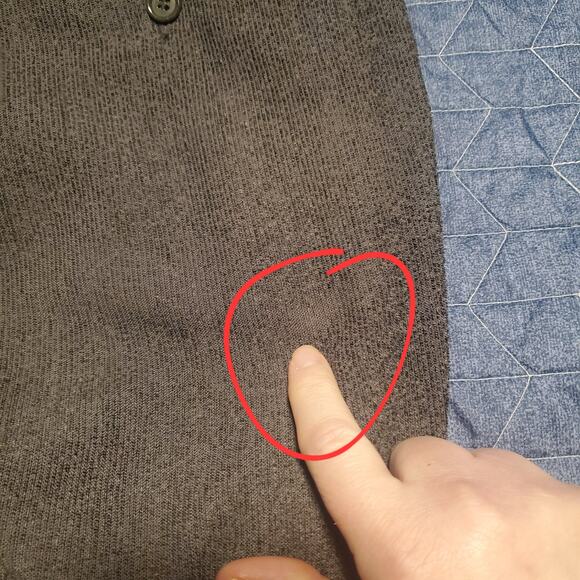 St. Croix Men's Size 36x29 Wool Blend Pants Brown/Gray Flat Front Made In Italy - Picture 5 of 11